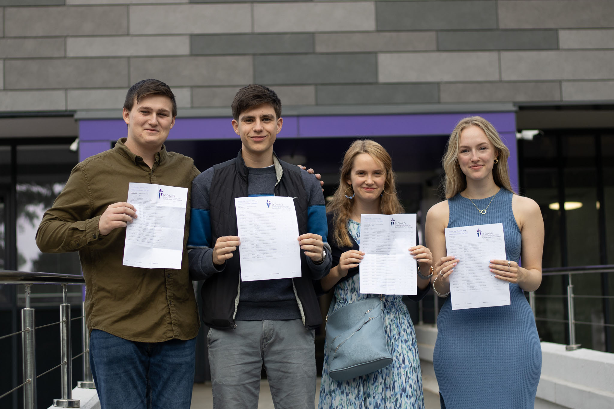 Results Day at St David's College