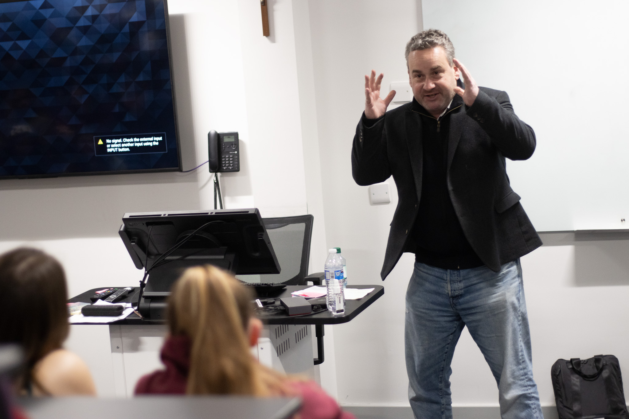 BBC The Traitors Star Hugo inspired students